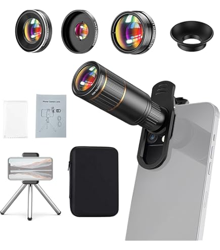 Amazon.co.jp: 【ライブ 専用HD18倍】単眼鏡 望遠鏡 4in1スマホ